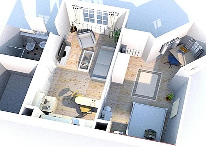 Apartamento Bg Living & Hosting - Stilvolles Jugendstilhaus Am Marktplatz - Top-lage Im Zentrum Traben-Trarbach